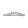 Thumbnail Image 3 of Neil Lane Diamond Milgrain Twist Contour Wedding Band 1/10 ct tw 14K White Gold
