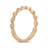 Thumbnail Image 2 of Neil Lane Diamond Milgrain Twist Wedding Band 1/10 ct tw 14K Yellow Gold