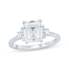 Thumbnail Image 0 of Monique Lhuillier Bliss Emerald-Cut Lab-Created Diamond Engagement Ring 2-1/4 ct tw 18K White Gold