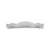 Thumbnail Image 9 of Neil Lane Diamond Contour Wedding Ring 1/4 ct tw 14K White Gold
