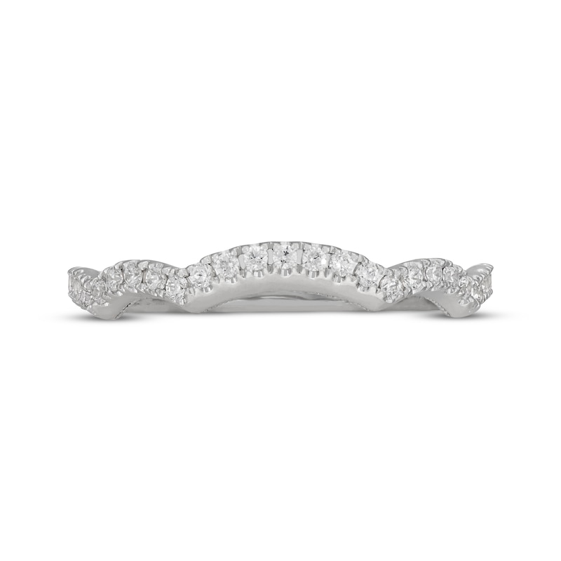 Main Image 9 of Neil Lane Diamond Contour Wedding Ring 1/4 ct tw 14K White Gold