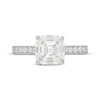 Thumbnail Image 3 of Neil Lane Artistry Heritage Square Emerald-Cut Lab-Grown Diamond Engagement Ring 3-5/8 ct tw Platinum