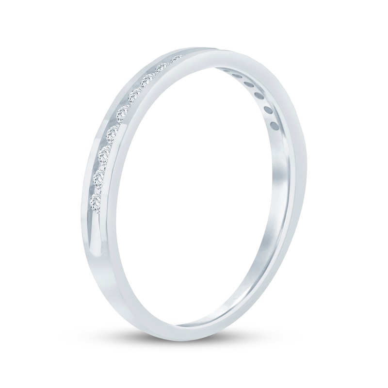 Main Image 2 of Now + Forever Diamond Anniversary Ring 1/5 ct tw 14K White Gold