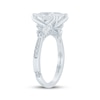 Thumbnail Image 2 of Monique Lhuillier Bliss Princess-Cut Lab-Grown Diamond Engagement Ring 4-5/8 ct tw 18K White Gold