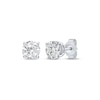 Thumbnail Image 1 of Round-Cut Diamond Solitaire Stud Earrings 7/8 ct tw 10K White Gold (I/I3)
