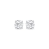 Thumbnail Image 2 of Round-Cut Diamond Solitaire Stud Earrings 7/8 ct tw 10K White Gold (I/I3)