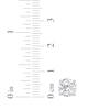 Thumbnail Image 5 of Round-Cut Diamond Solitaire Stud Earrings 7/8 ct tw 10K White Gold (I/I3)