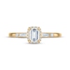 Thumbnail Image 3 of Now + Forever Emerald-Cut Diamond Halo Engagement Ring 5/8 ct tw 14K Yellow Gold