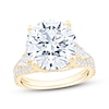 Thumbnail Image 1 of Lab-Grown Diamonds Round-Cut Engagement Ring 6 ct tw 14K Yellow Gold
