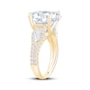 Thumbnail Image 2 of Lab-Grown Diamonds Round-Cut Engagement Ring 6 ct tw 14K Yellow Gold