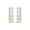 Thumbnail Image 2 of KAY Lab-Grown Diamonds Hoop Earrings 2 ct tw 10K Yellow Gold
