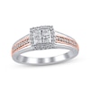 Thumbnail Image 0 of Diamond Engagement Ring 1/3 ct tw 10K Two-Tone Gold