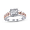 Thumbnail Image 0 of Diamond Engagement Ring 1/3 ct tw 10K Two-Tone Gold