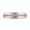 Thumbnail Image 2 of Diamond Wedding Band 1/15 ct tw 10K Two-tone Gold