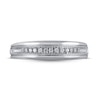 Thumbnail Image 2 of Diamond Wedding Band 1/10 ct tw 10K White Gold