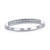 Thumbnail Image 0 of Diamond Wedding Band 1/10 ct tw 10K White Gold