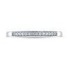 Thumbnail Image 2 of Diamond Wedding Band 1/10 ct tw 10K White Gold