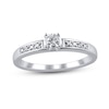 Thumbnail Image 1 of Now + Forever Diamond Engagement Ring 1/6 ct tw 10K White Gold