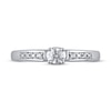 Thumbnail Image 3 of Now + Forever Diamond Engagement Ring 1/6 ct tw 10K White Gold