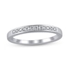 Thumbnail Image 1 of Now + Forever Diamond Wedding Band Diamond Accents 10K White Gold