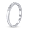 Thumbnail Image 2 of Now + Forever Diamond Wedding Band Diamond Accents 10K White Gold