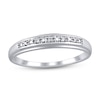 Thumbnail Image 1 of Now + Forever Diamond Wedding Band 1/20 ct tw 10K White Gold