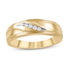 Thumbnail Image 1 of Now + Forever Men's Diamond Wedding Band 1/10 ct tw 10K Yellow Gold