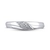Thumbnail Image 2 of Diamond Wedding Band 1/15 ct tw 10K White Gold