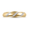 Thumbnail Image 2 of Diamond Wedding Band 1/10 ct tw 10K Yellow Gold