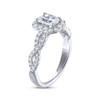 THE LEO Legacy Lab-Created Diamond Emerald-Cut Engagement Ring 1-1/6 ct tw 14K White Gold