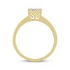 Thumbnail Image 3 of Now + Forever Multi-Diamond Center Engagement Ring 1/2 ct tw Round-cut 14K Yellow Gold