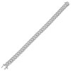 Thumbnail Image 2 of Men's Diamond Angled Curb Bracelet 8.5"