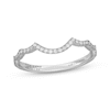 Thumbnail Image 1 of Neil Lane Artistry Lab-Grown Diamond Contoured Wedding Band 1/6 ct tw 14K White Gold