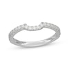 Thumbnail Image 7 of Neil Lane Artistry Lab-Grown Diamond Contoured Wedding Band 1/3 ct tw 14K White Gold