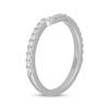 Thumbnail Image 8 of Neil Lane Artistry Lab-Grown Diamond Contoured Wedding Band 1/3 ct tw 14K White Gold