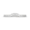 Thumbnail Image 9 of Neil Lane Artistry Lab-Grown Diamond Contoured Wedding Band 1/3 ct tw 14K White Gold