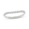 Thumbnail Image 7 of THE LEO Prisma Diamond Contour Wedding Band 1/4 ct tw 14K White Gold