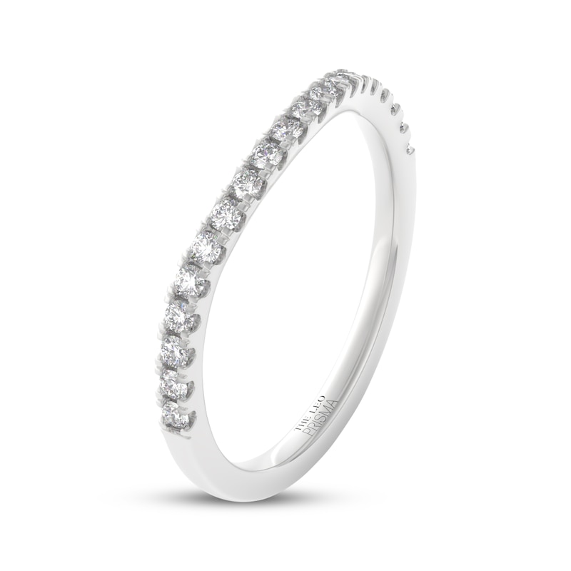 Main Image 8 of THE LEO Prisma Diamond Contour Wedding Band 1/4 ct tw 14K White Gold