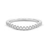 Thumbnail Image 9 of THE LEO Prisma Diamond Contour Wedding Band 1/4 ct tw 14K White Gold
