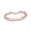 Thumbnail Image 7 of Neil Lane Diamond Contour Wedding Band 1/5 ct tw 14K Rose Gold