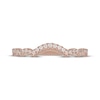 Thumbnail Image 9 of Neil Lane Diamond Contour Wedding Band 1/5 ct tw 14K Rose Gold