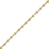 Thumbnail Image 2 of Diamond-Cut Cube Bead Chain Link Necklace 1.05mm Solid 14K Yellow Gold 18&quot;