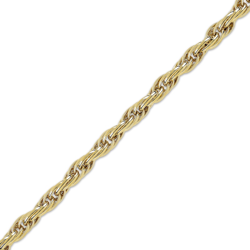 Main Image 2 of Rope Chain Necklace 7.3mm Hollow 10K Yellow Gold 20&quot;