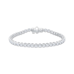 KAY Lab-Grown Diamonds Tennis Bracelet 4 ct tw 10K White Gold 7"