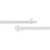 Thumbnail Image 3 of KAY Lab-Grown Diamonds Tennis Bracelet 4 ct tw 10K White Gold 7"