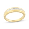 Thumbnail Image 1 of Now + Forever Men's Diamond Wedding Band 1/10 ct tw 10K Yellow Gold