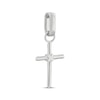 Thumbnail Image 4 of Charmed Memories Wood-Textured Cross Charm Sterling Silver