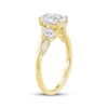 Thumbnail Image 2 of Now + Forever Lab-Grown Diamonds Oval-Cut Engagement Ring 2 ct tw 14K Yellow Gold