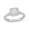 Thumbnail Image 1 of Neil Lane Premiere Princess-Cut Diamond Halo Engagement Ring 1-7/8 ct tw 14K White Gold