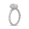 Thumbnail Image 2 of Neil Lane Premiere Oval-Cut Diamond Halo Engagement Ring 2-3/8 ct tw 14K White Gold